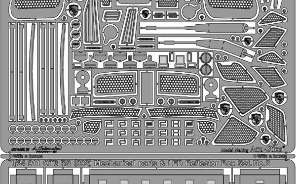 梃入れ制作/ 1/24 ポルシェ 911 GT3 RS (992) No.11