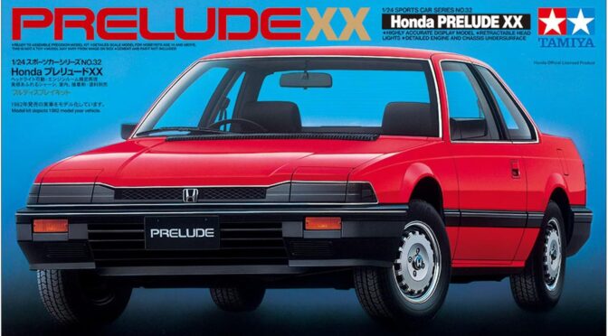 1/24 取るに足らない Honda プレリュードシリーズ
