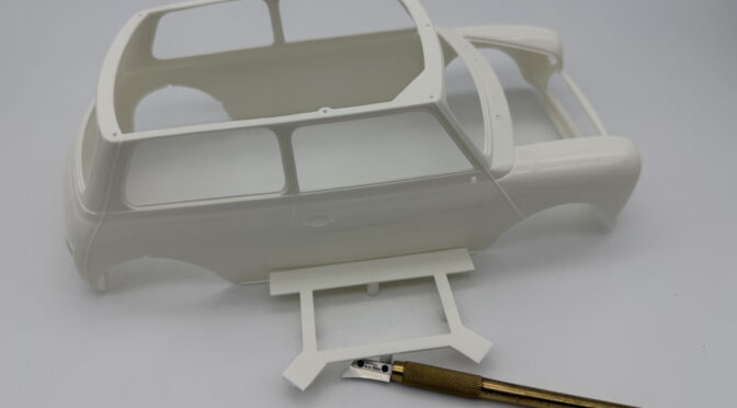 1/12 ミニクーパー 1.3i 製作方法 No.3